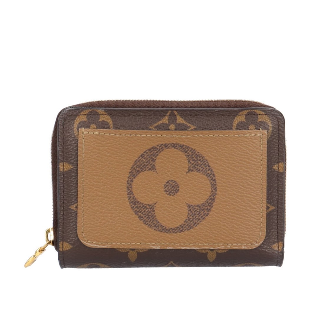 Louis Vuitton Portefeuille Lou Monogram Reverse Long Wallet, M81461, Women's, LOUIS VUITTON: --- Catalog ---Category: SizeWeight: 115g / 4.05oz.Size (HxWxD): 9cm x 11.5cm x 2.5cm / 3.54'' x 4.52'' x 0.98''Category: DesignType: Coin purse/coin caseColor: BrownGender: WomenHandmade: YesMaterial