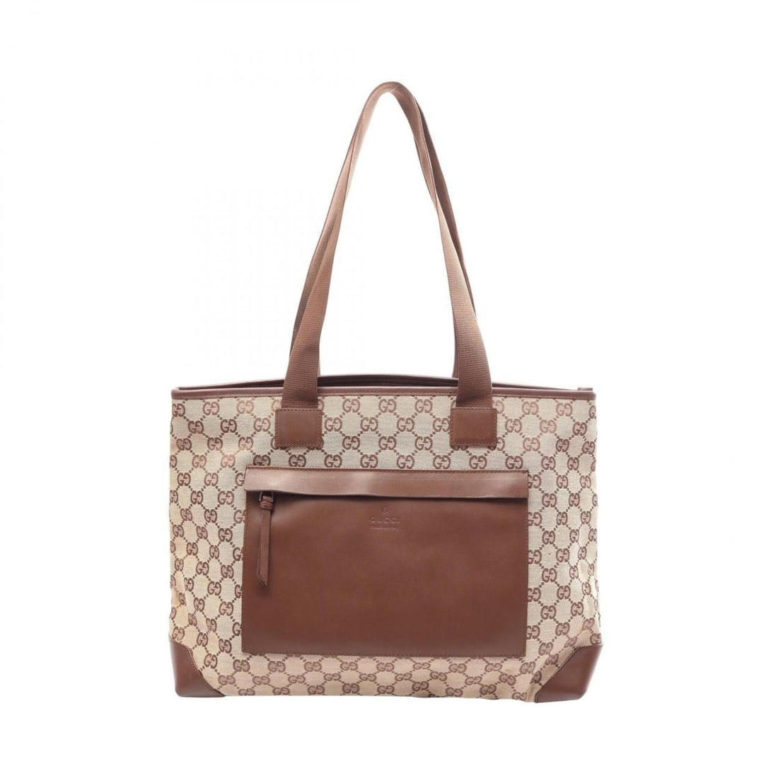 Gucci GG Canvas Tote Bag Handbag Leather Women's Beige/Brown 019?0426: --- Catalog ---Category: SizeSize (HxWxD): 28cm x 36cm x 13cm / 11.02'' x 14.17'' x 5.11''Category: DesignType: Handbag, Tote bagColor: Beige, BrownGender: WomenMaterial: Leather , Canvas Category: Ge