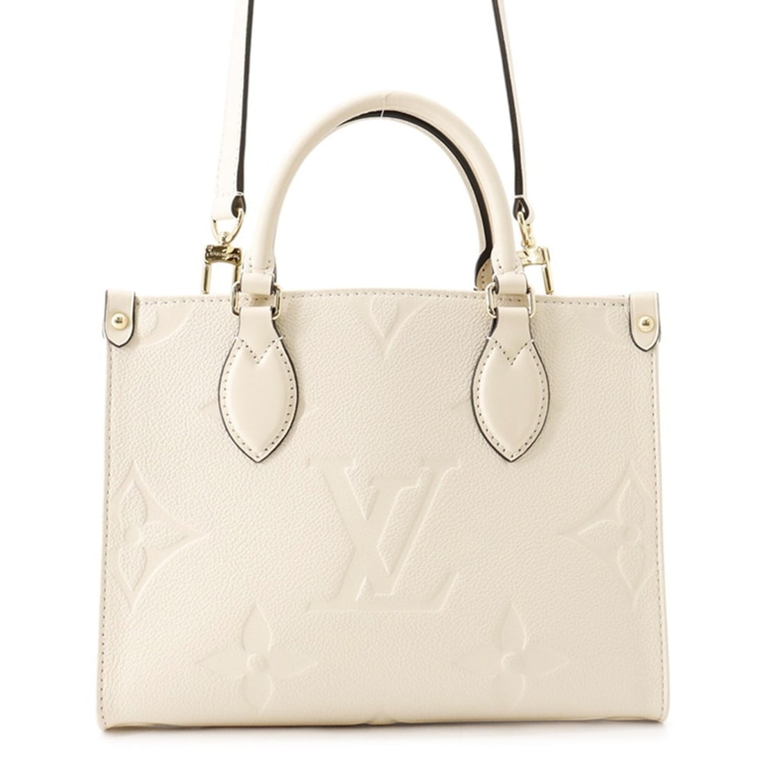 Louis Vuitton Monogram Empreinte OnTheGo PM M46569 Handbag LOUIS VUITTON 2-way Shoulder Bag Women's: --- Catalog ---Category: SizeWeight: 610g / 1.34lb.Size (HxWxD): 19cm x 25cm x 11cm / 7.48'' x 9.84'' x 4.33''Strap Length: 94.5cm - 109.5cm / 37.2'' - 43.11''Category: DesignType: Handbag, Shoulder b