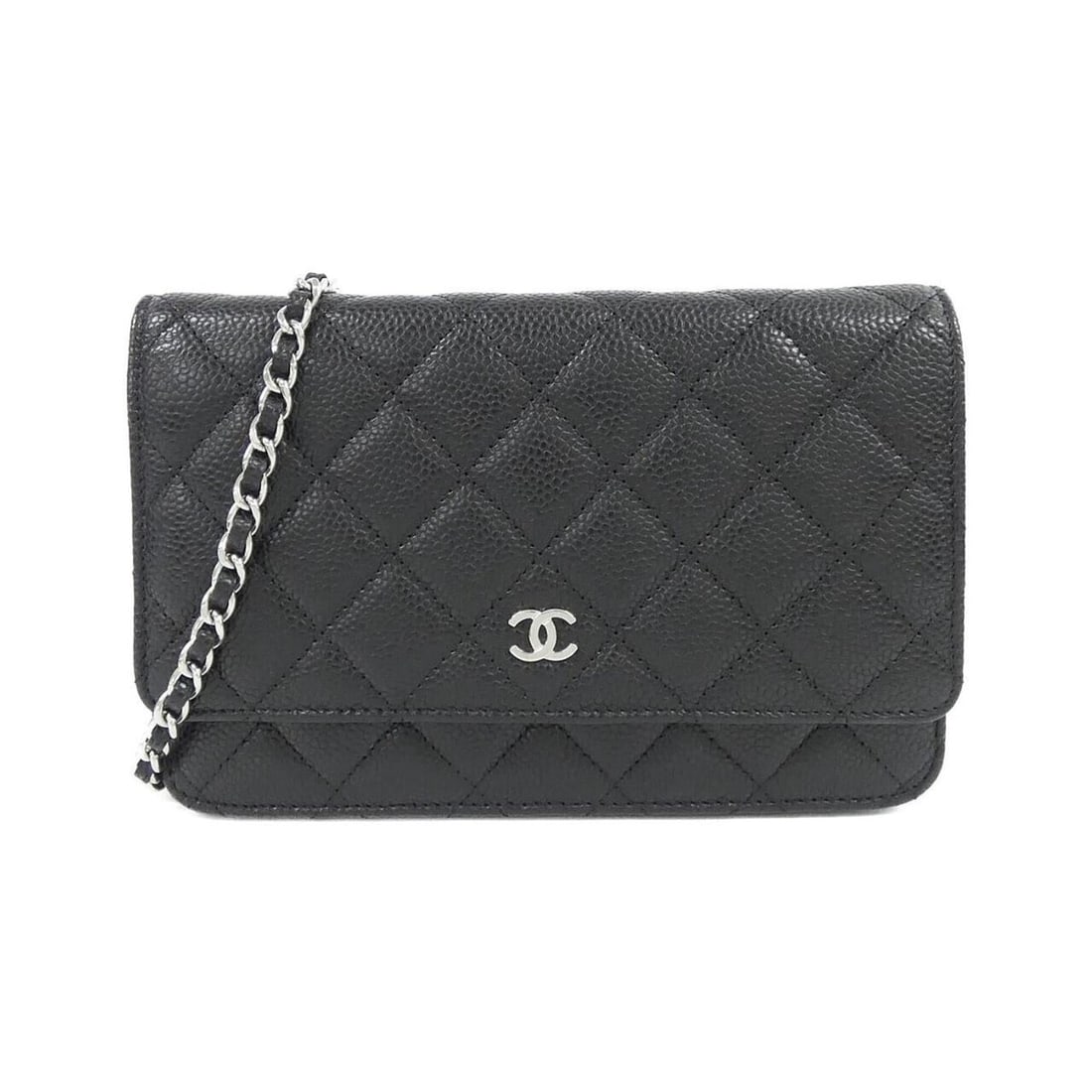 Chanel Timeless Classic Line AP0250 Wallet Chain: --- Catalog ---Category: SizeSize (HxWxD): 12cm x 19cm x 4cm / 4.72'' x 7.48'' x 1.57''Category: DesignType: Chain/Shoulder walletColor: Black, BordeauxGender: WomenMaterial: Grained Calfskin Category