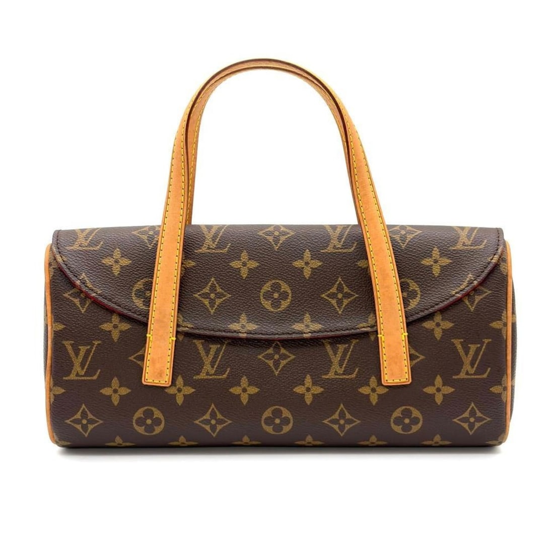 Louis Vuitton Sonatine handbag, Monogram canvas, M51902, brown, VI1022, women's.: --- Catalog ---Category: SizeSize (HxWxD): 13.5cm x 28.5cm x 5.5cm / 5.31'' x 11.22'' x 2.16''Category: DesignType: HandbagColor: Brown, MonogramGender: WomenMaterial: Monogram Category: GeneralMPN: