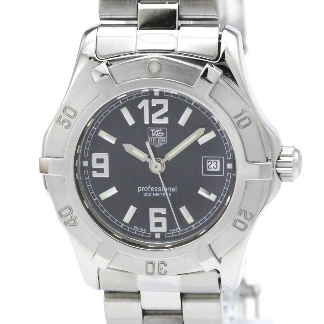TAG Heuer 2000 Exclusive Steel Quartz Ladies Watch WN1310 Polished