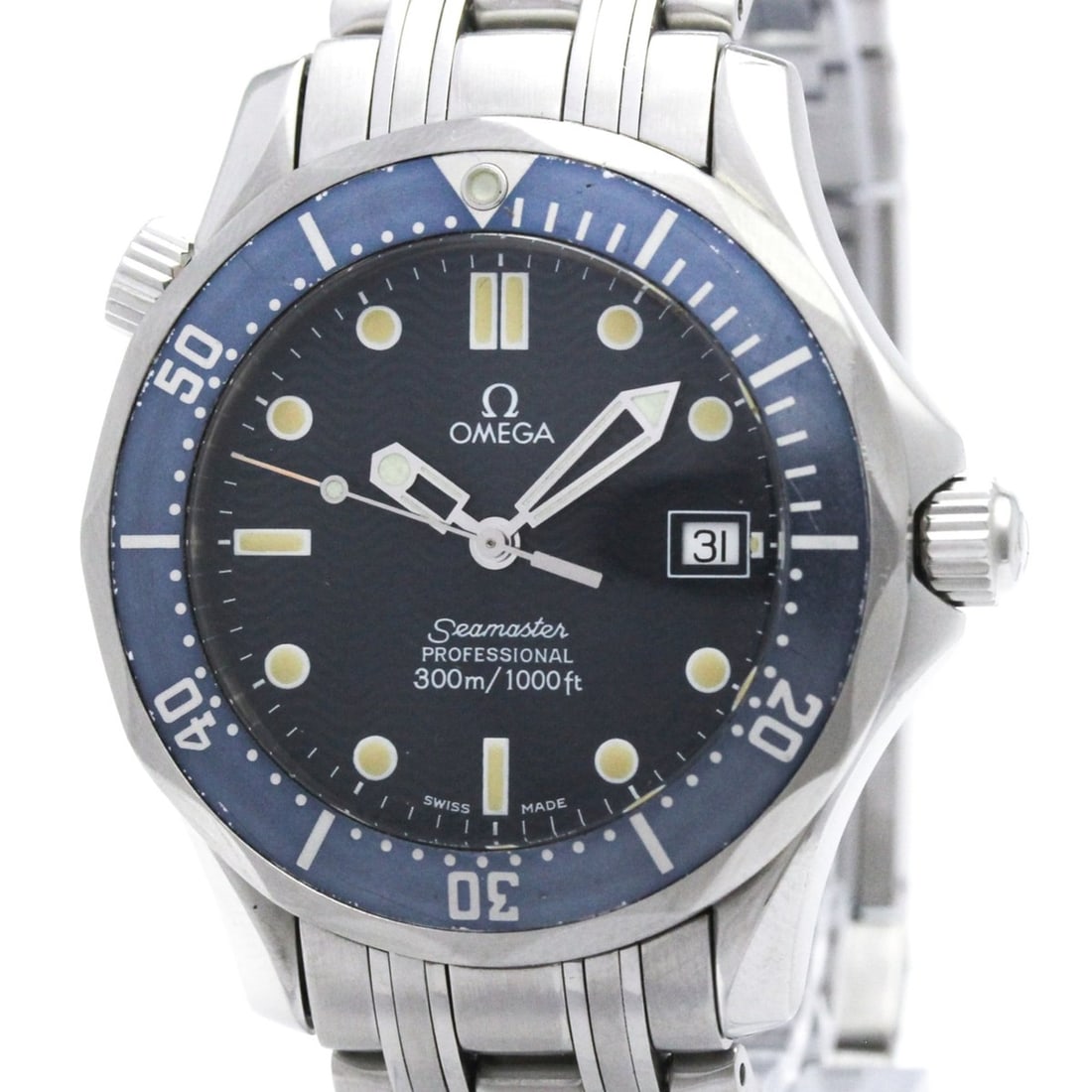 OMEGA Seamaster Professional 300M Steel Mid Size Watch 2561.80 Polished