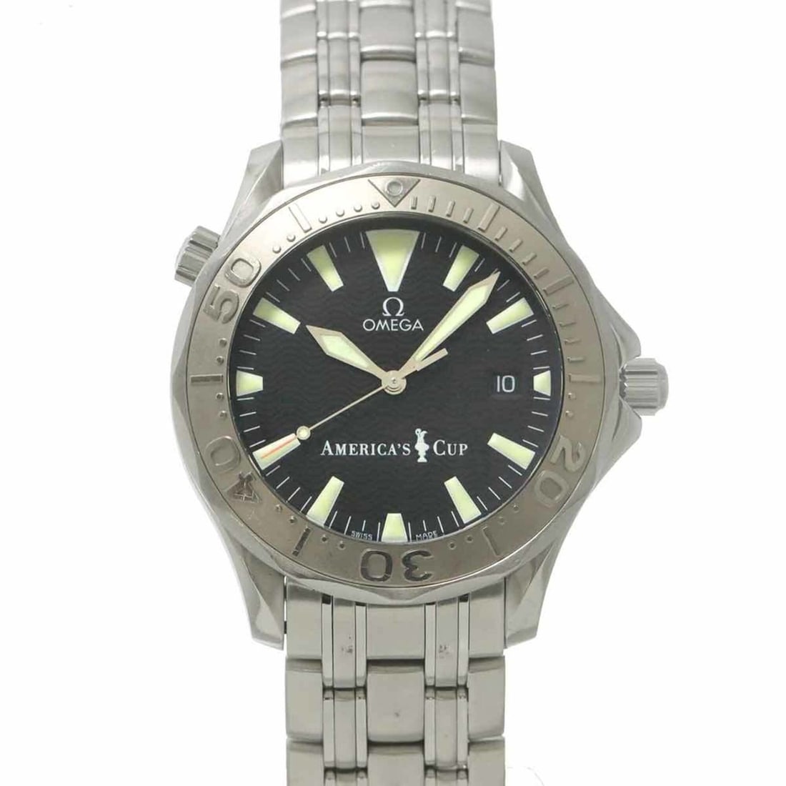 Omega Seamaster Professional 300 America's Cup Limited Edition (9999 pieces) 2533 50 Men's Watch,: --- Catalog ---Category: SizeWrist Size: 17.5cm / 6.88''Case Diameter: 41mm / 1.61''Category: DesignType: WristwatchGender: MenColor (Dial): BlackMaterial (Band): Stainless steelMaterial (Case): Stain