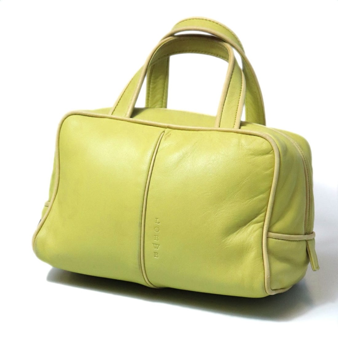 LOEWE handbag, nappa leather, green, women's.