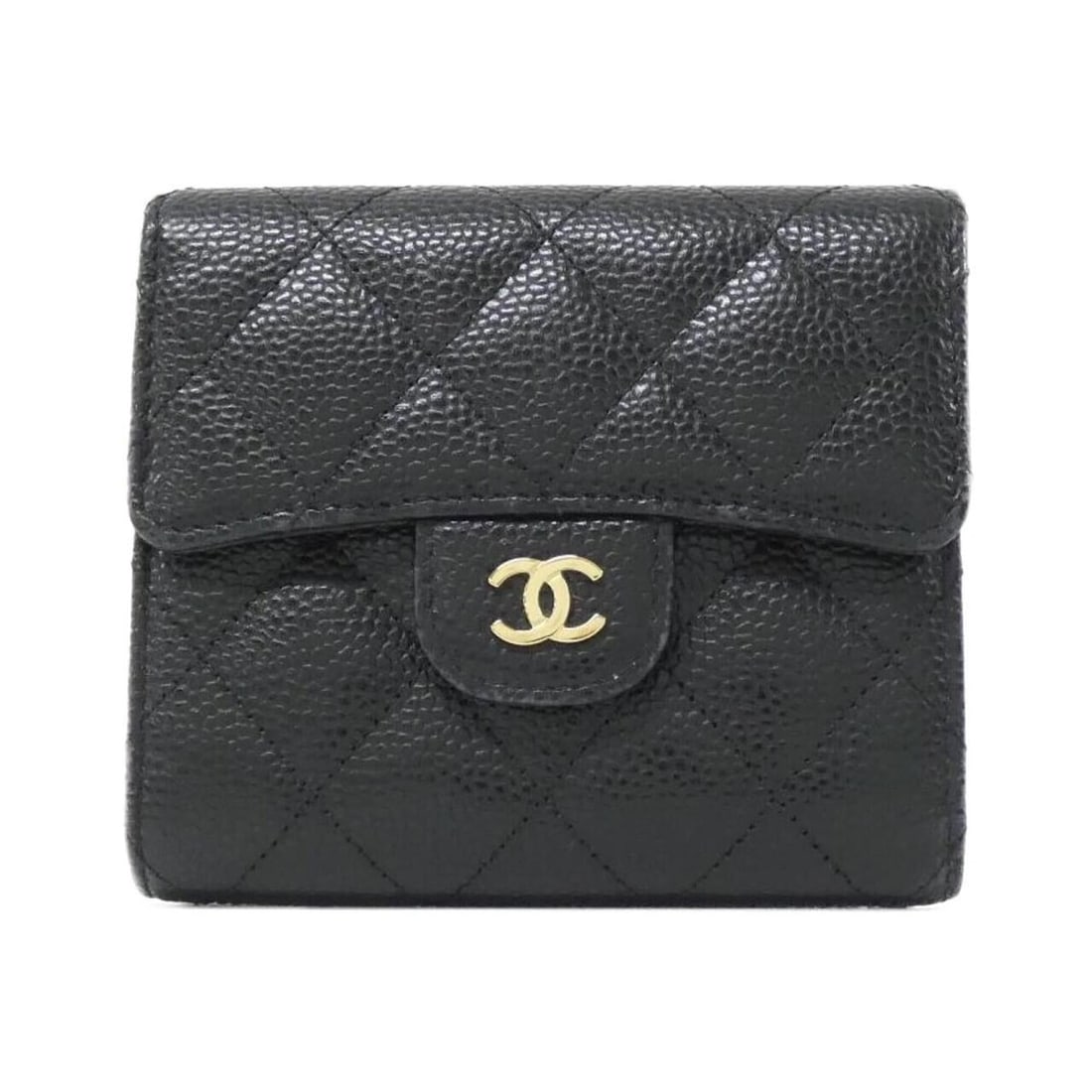 Chanel Timeless Classic Line AP0231 Wallet: --- Catalog ---Category: SizeSize (HxWxD): 10cm x 12cm x 2cm / 3.93'' x 4.72'' x 0.78''Category: DesignType: Wallet (tri-fold)Color: Black, BordeauxGender: WomenMaterial: Grained Calfskin Category: Ge