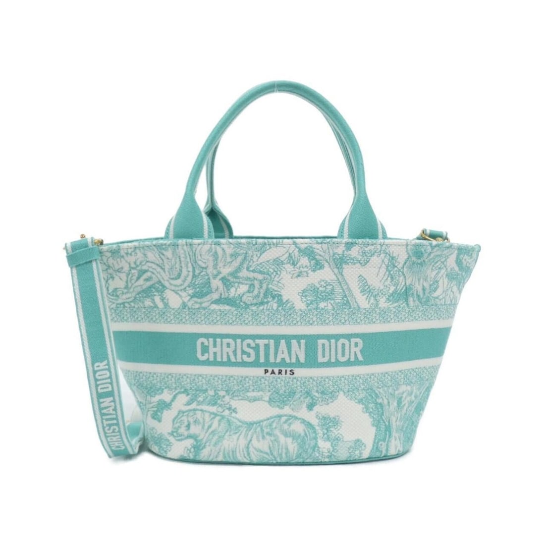 Christian Dior Panier Chapeau M1328CTDT Handbag: --- Catalog ---Category: SizeSize (HxWxD): 20cm x 25cm x 12cm / 7.87'' x 9.84'' x 4.72''Category: DesignType: HandbagColor: GreenGender: WomenMaterial: Canvas Category: GeneralMPN: M1328CTDTBrand: