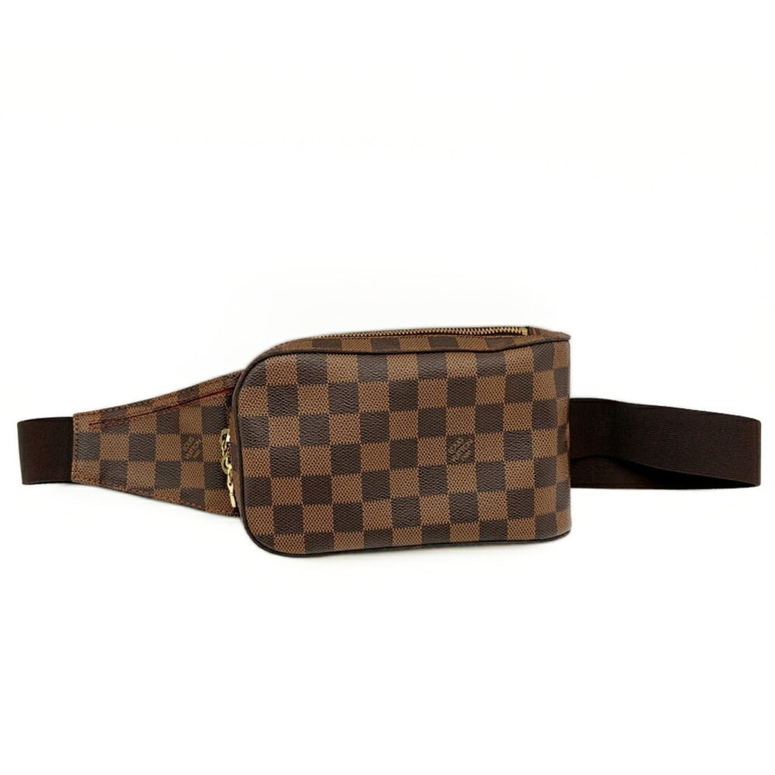 Louis Vuitton LOUIS VUITTON Geronimos Men's Body Bag N51994 Damier Ebene Waist Pouch