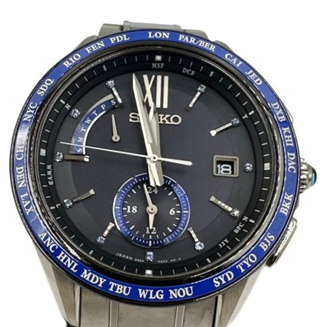 SEIKO BRTGHTZ Seiko Brightz 8B63-0AC0 Wristwatch