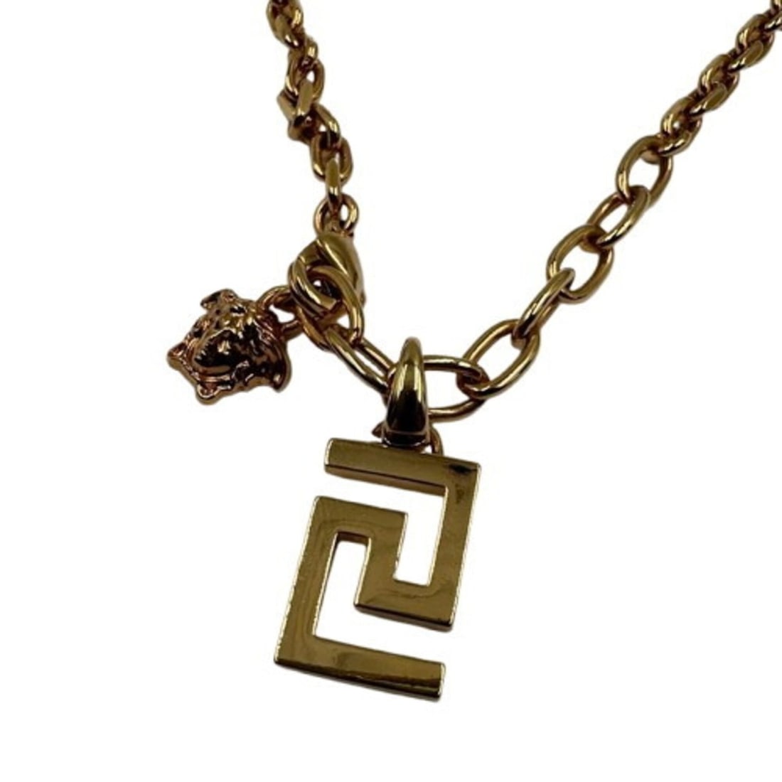 VERSACE Grega pattern necklace, gold - 10