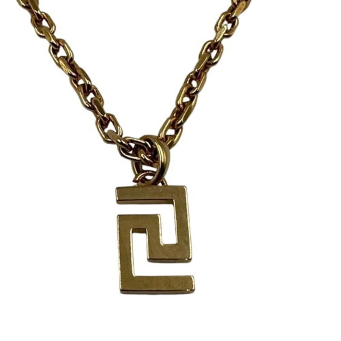 VERSACE Grega pattern necklace, gold - 2