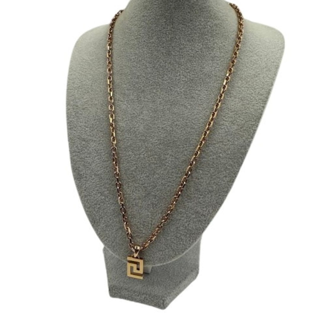 VERSACE Grega pattern necklace, gold - 3