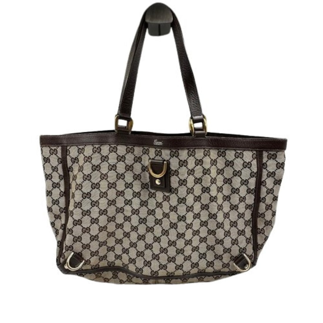 GUCCI Tote Bag, Canvas, 141472: --- Catalog ---Category: SizeSize (HxWxD): 25cm x 38cm x 10cm / 9.84'' x 14.96'' x 3.93''Category: DesignType: Tote bagColor: BrownGender: WomenMaterial: Canvas Category: GeneralMPN: 141472Brand: Gucc