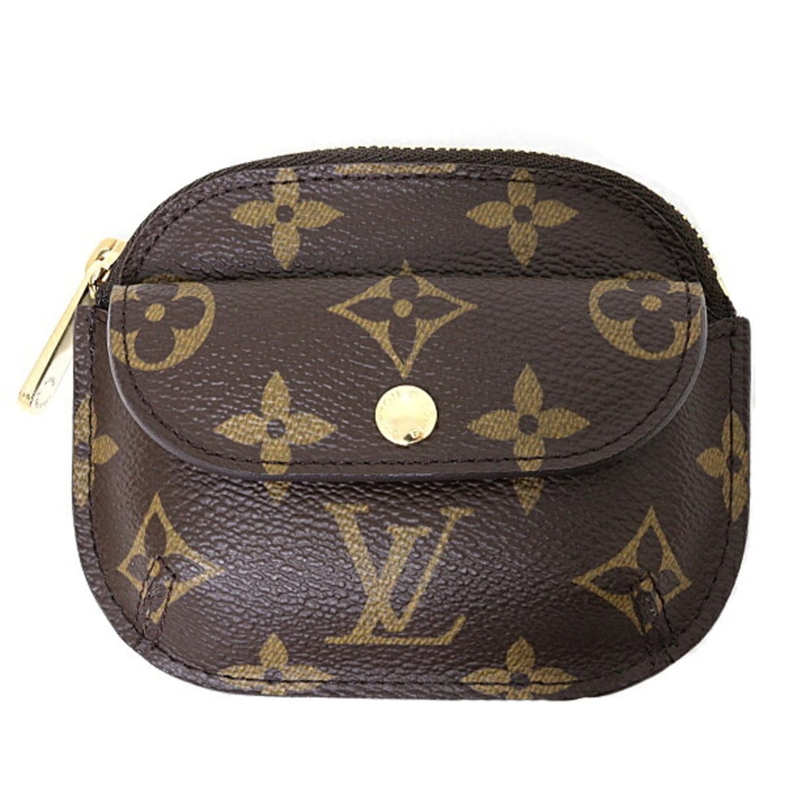 Louis Vuitton Portemonnaie Chilling Coin Case, Monogram, M60025, Brown