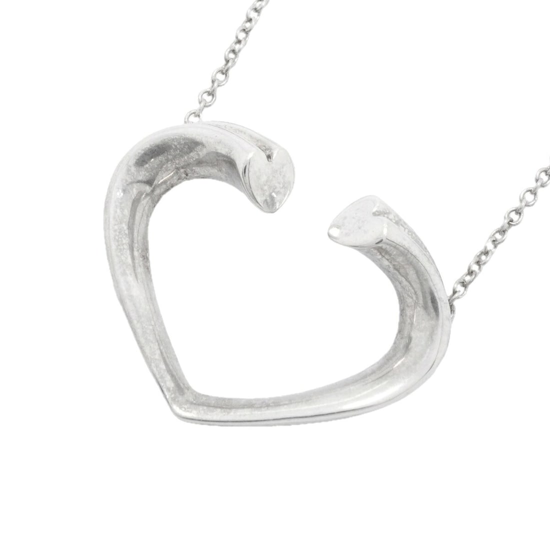 Tiffany & Co. Tenderness Heart Necklace, Sterling Silver 925, Women's