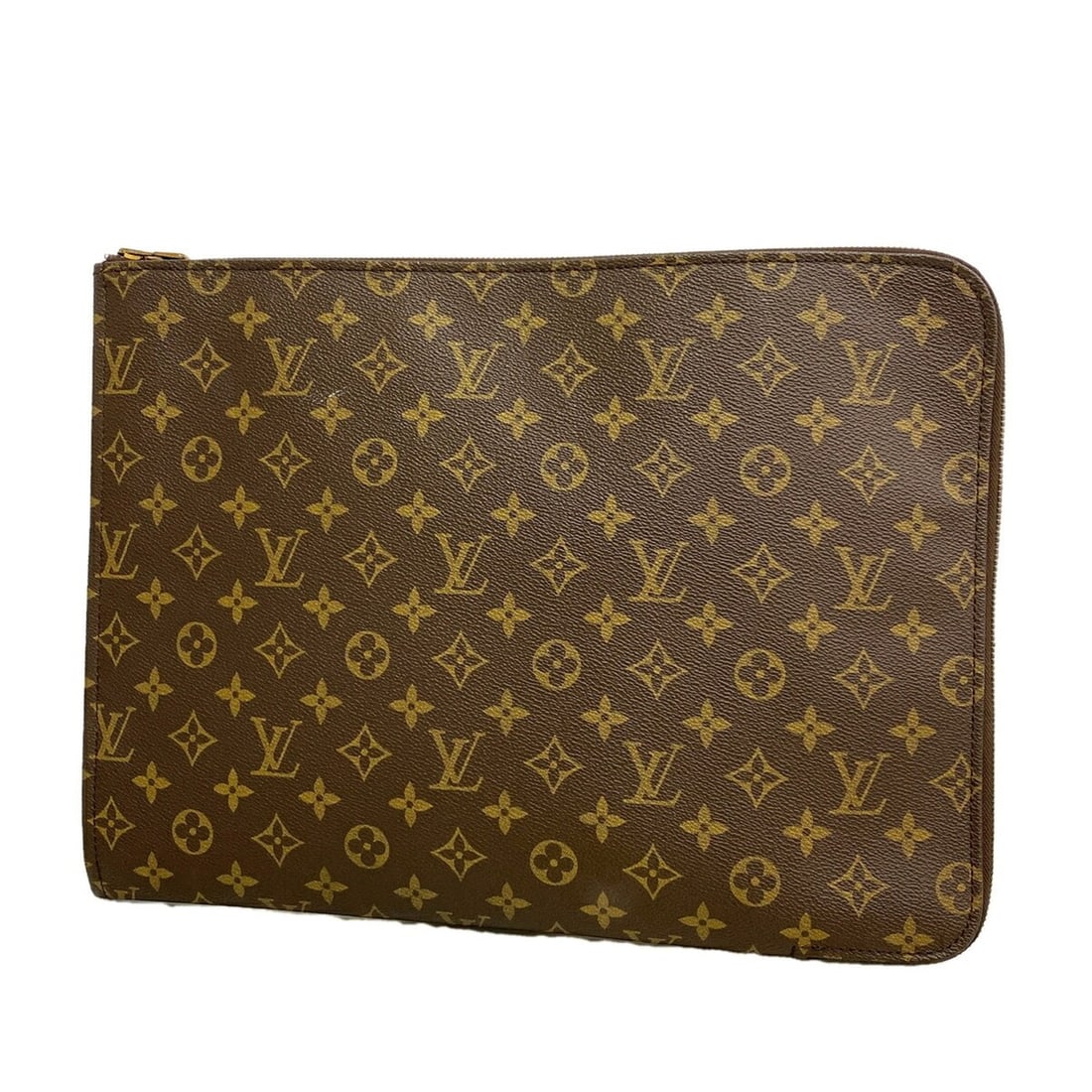 Louis Vuitton Monogram Pochette Document Clutch Bag M53456 Brown Men's: --- Catalog ---Category: SizeSize (HxWxD): 27.5cm x 38cm x 2cm / 10.82'' x 14.96'' x 0.78''Category: DesignType: Clutch bagColor: BrownGender: MenCategory: GeneralMPN: M53456Brand: Louis Vuitton--- It