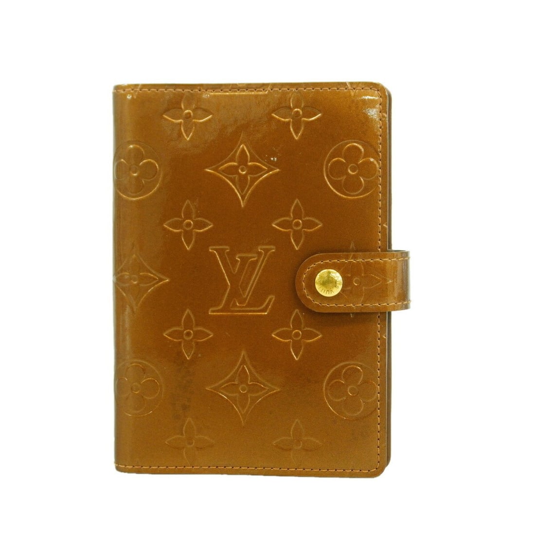 Louis Vuitton Vernis Agenda PM Notebook Cover R21004 Bronze (Men's/Women's): --- Catalog ---Category: DesignColor: BronzeGender: Men,WomenCategory: GeneralMPN: R21004Brand: Louis VuittonCategory: Physical PropertiesSize (HxWxD): 14cm x 10.5cm x 2cm / 5.51'' x 4.13'' x 0.78''--