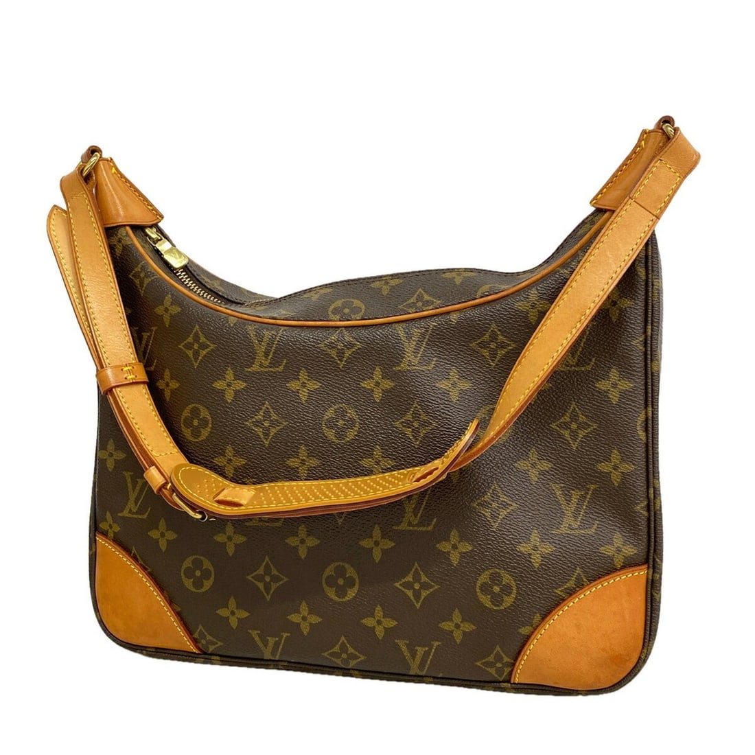 Louis Vuitton Monogram Boulogne 30 Shoulder Bag M51265 Brown Women's