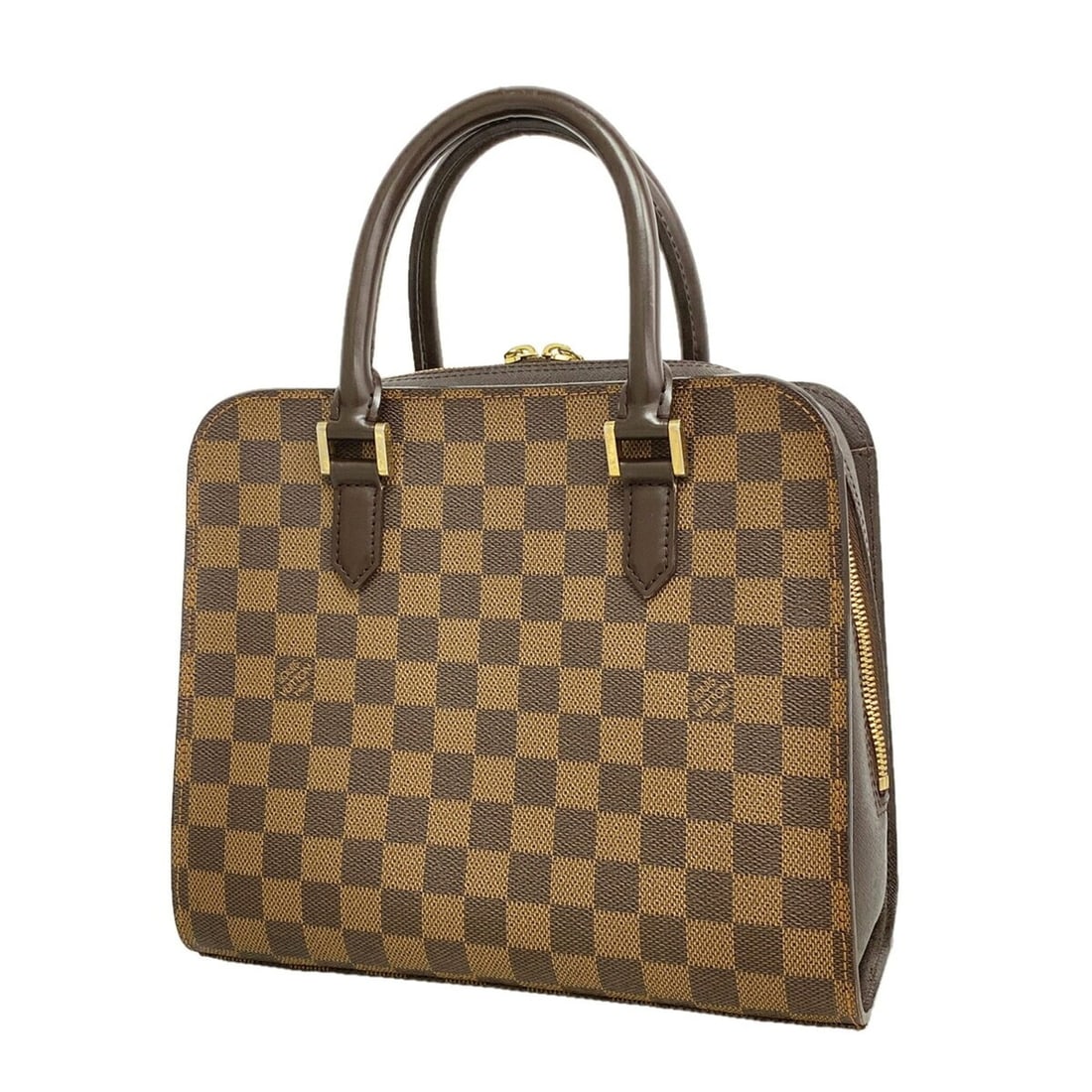 Louis Vuitton Damier Triana handbag N51155 Ebene women's