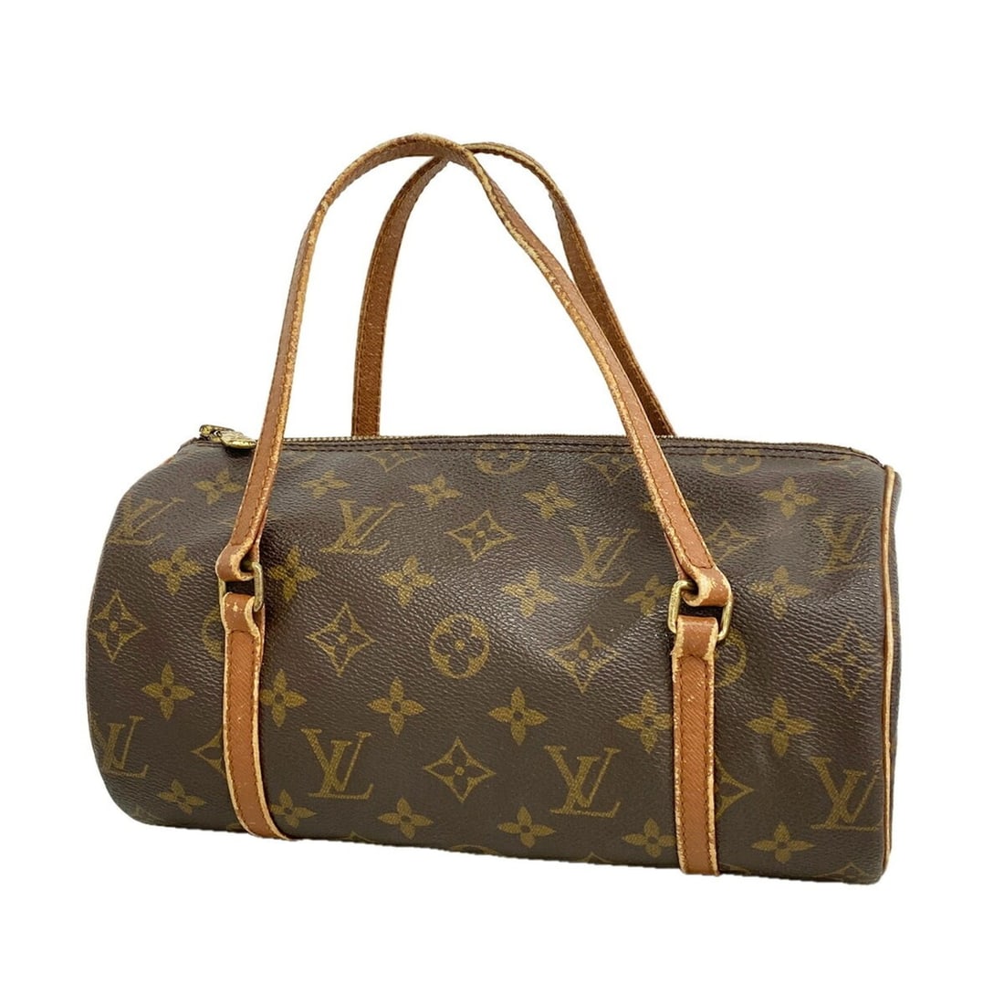 Louis Vuitton Monogram Papillon 26 Handbag M51386 Brown Women's