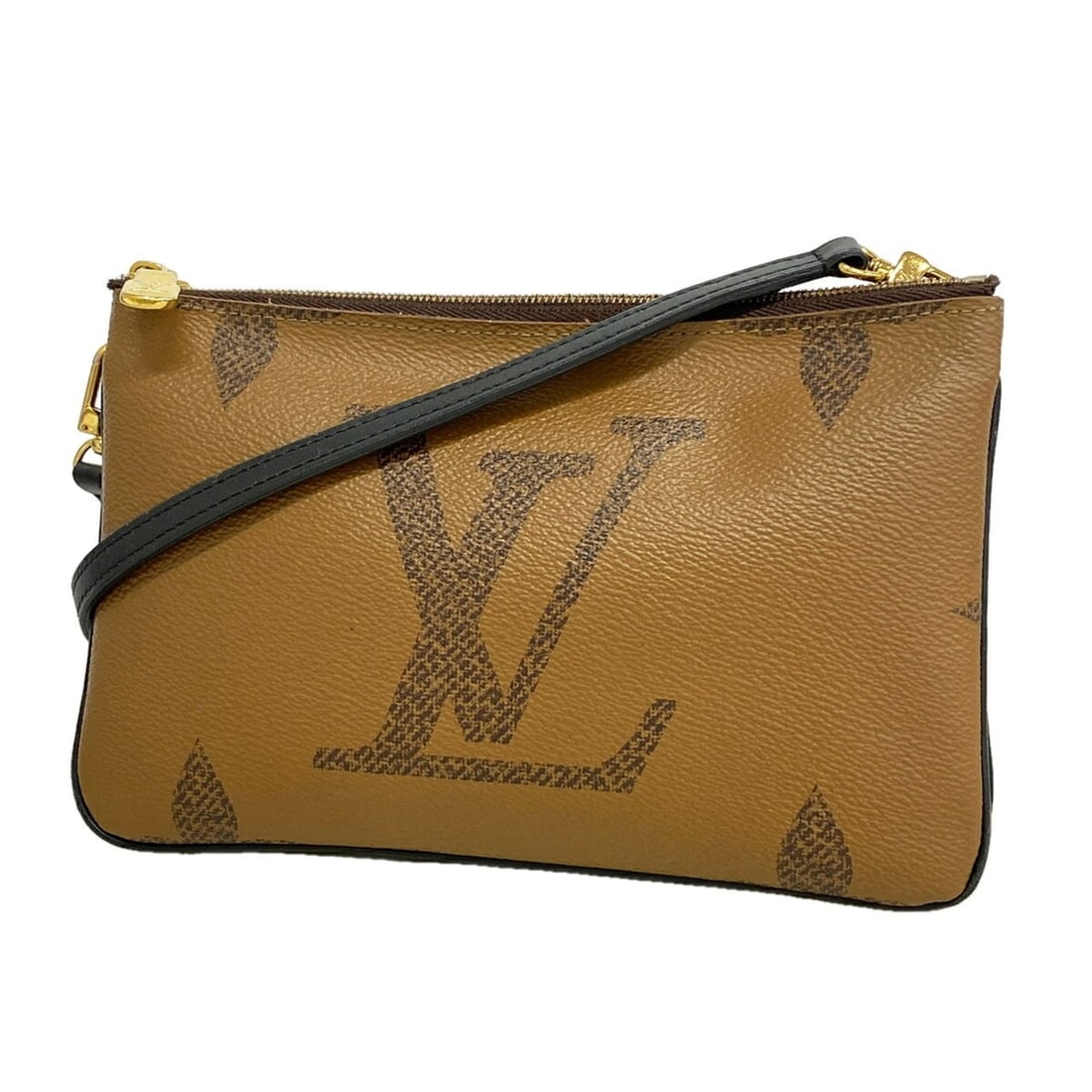 Louis Vuitton Monogram Giant Reverse Pochette Double Zip Shoulder Bag M69203 Brown Women's: --- Catalog ---Category: SizeSize (HxWxD): 12.5cm x 21cm x 2.5cm / 4.92'' x 8.26'' x 0.98''Category: DesignType: Shoulder bagColor: BrownGender: WomenCategory: GeneralMPN: M69203Brand: Louis Vuitton--