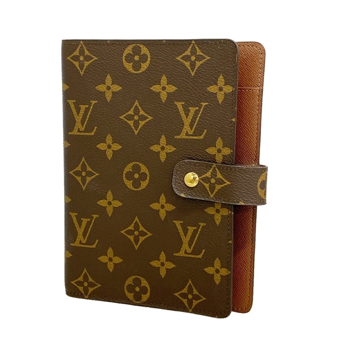 Louis Vuitton Monogram Agenda MM Notebook Cover R20105 Brown (Men's/Women's)