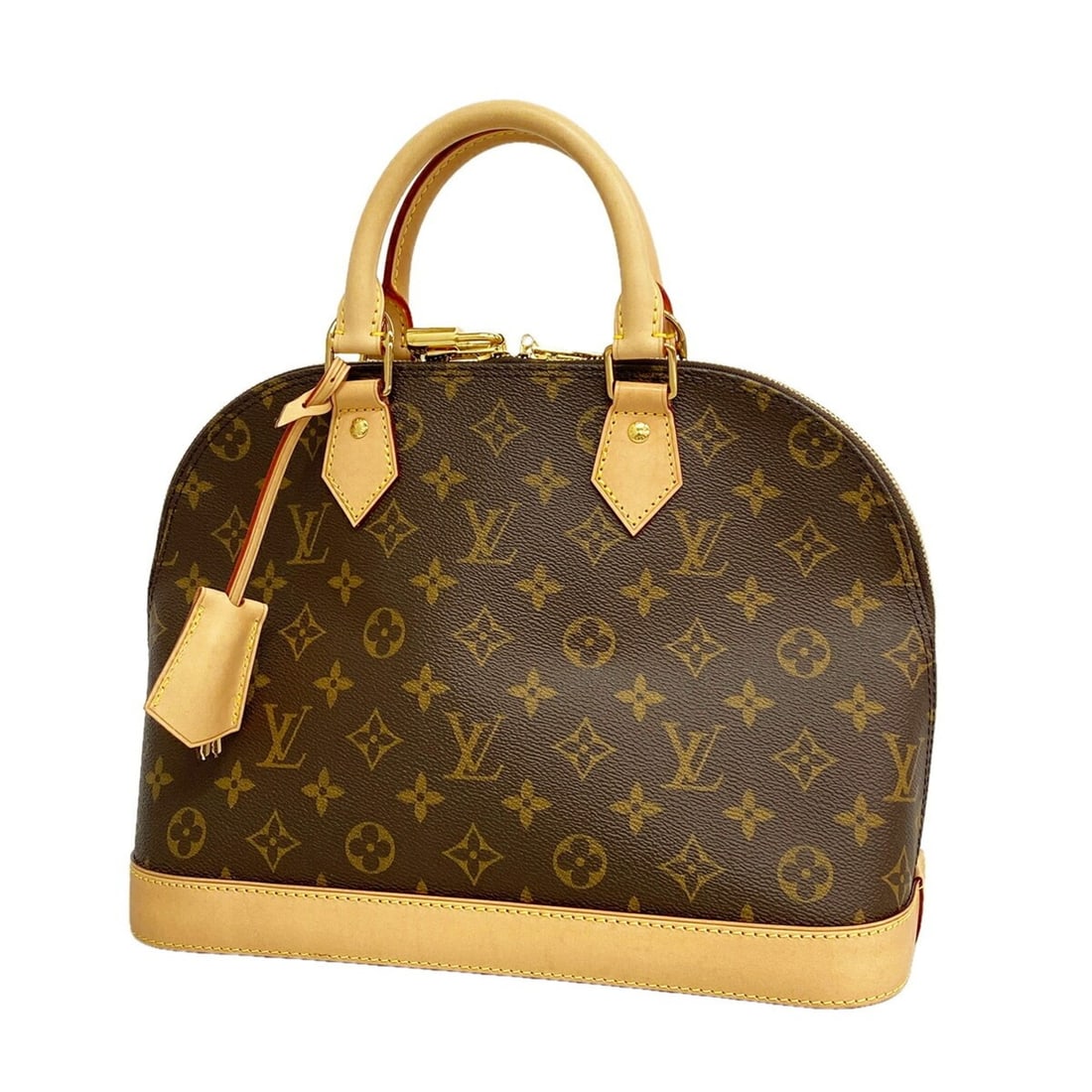 Louis Vuitton Alma PM Monogram Handbag M53151 Brown Women's