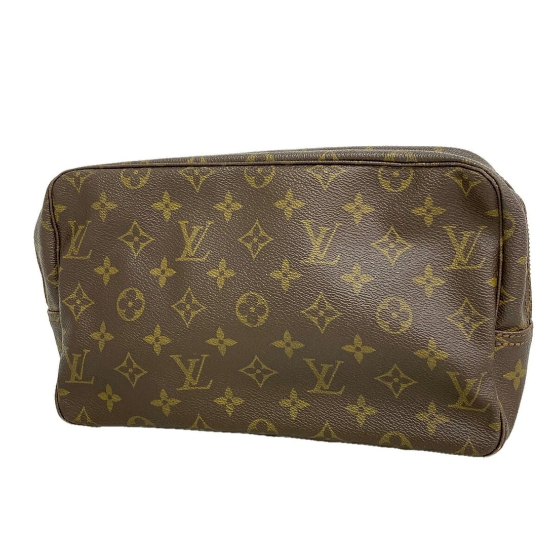 Louis Vuitton Monogram Toilette 28 Bag/Pouch M47522 Brown Women's