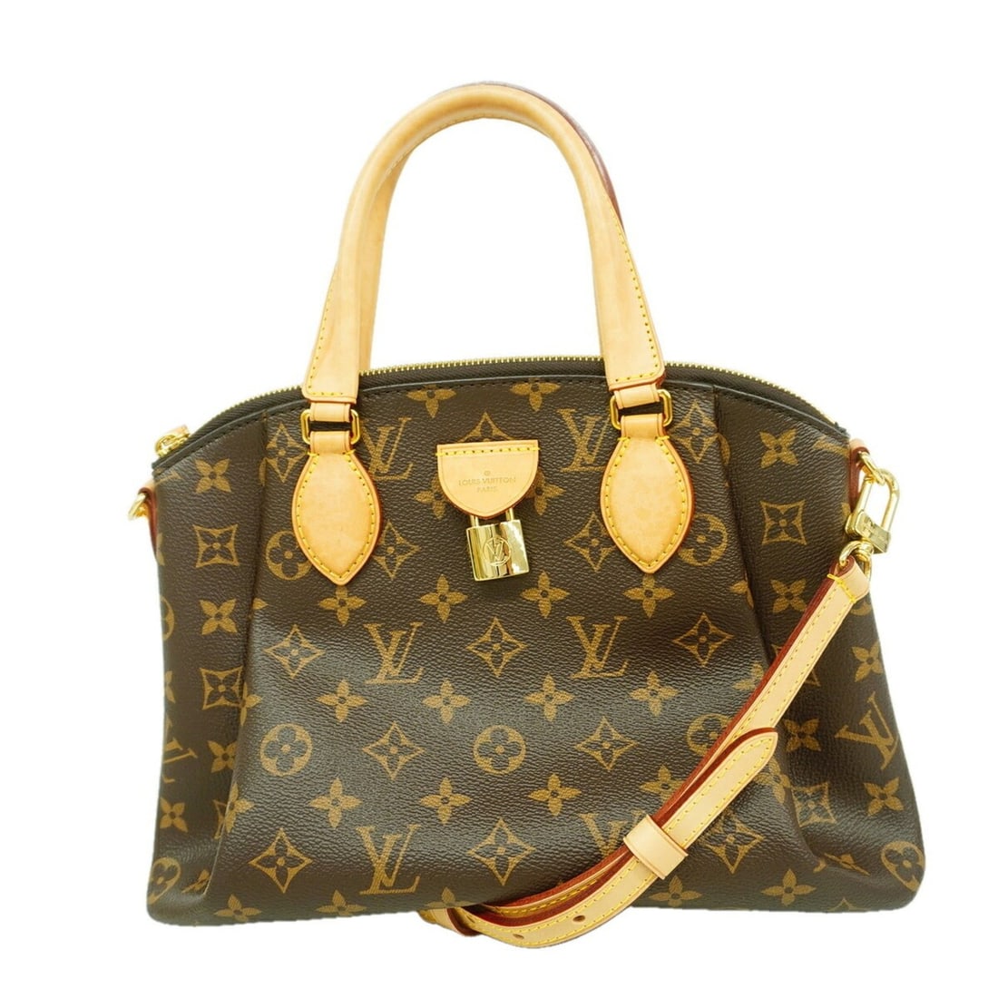 Louis Vuitton Monogram Rivoli PM Handbag M44543 Brown 2-way bag for women