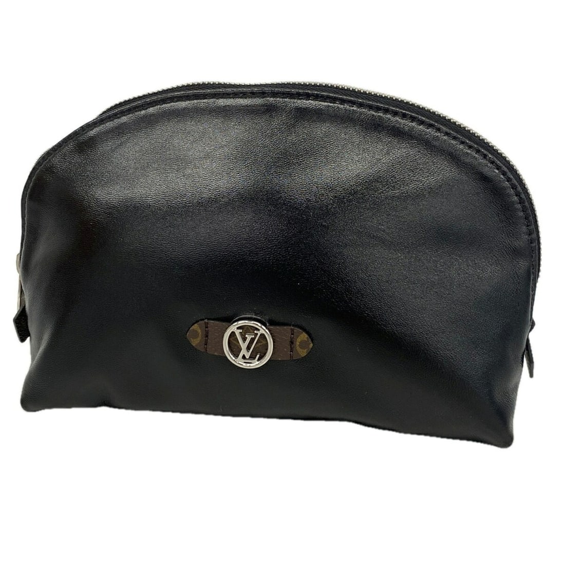 Louis Vuitton Bag/Pouch Pochette Tic MM M15206 Black Women's