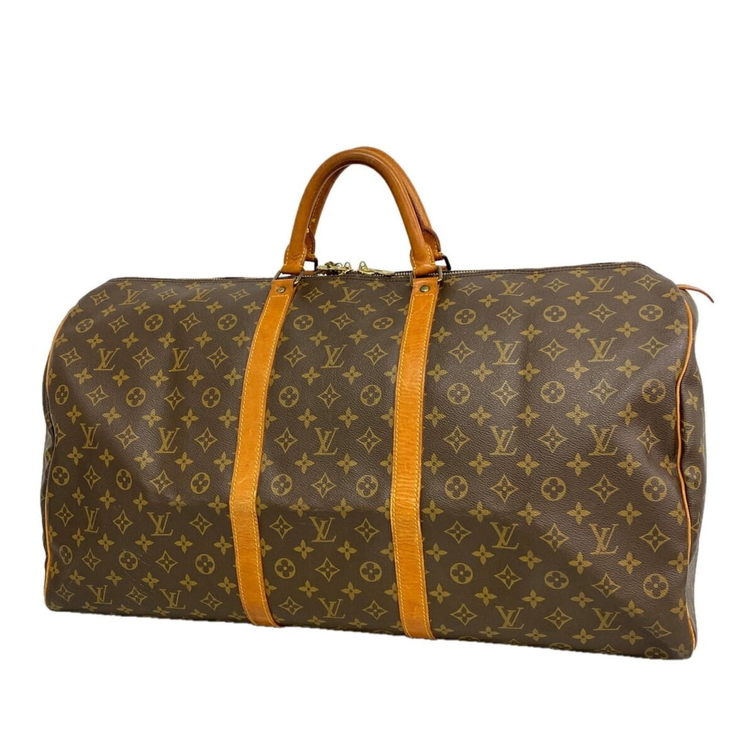 Louis Vuitton Bags - Boston Monogram Keepall 60 M41422 Brown Men's & Women's: --- Catalog ---Category: SizeSize (HxWxD): 33cm x 60cm x 27cm / 12.99'' x 23.62'' x 10.62''Category: DesignType: Boston bagColor: BrownGender: Men,WomenCategory: GeneralMPN: M41422Brand: Louis Vuitton
