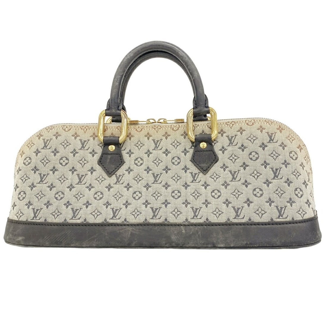 Louis Vuitton Monogram Mini Armaron Handbag M92205 Blue Women's