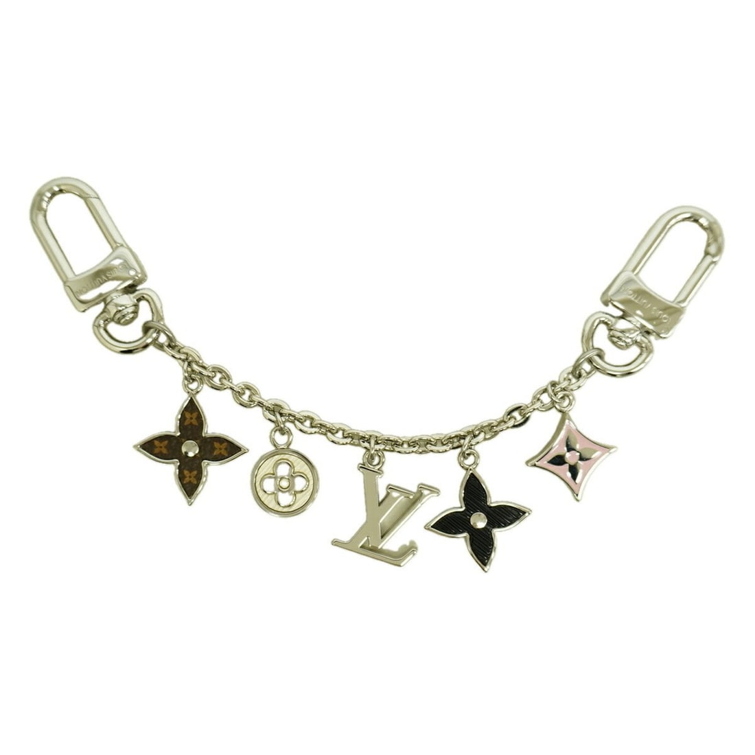 Louis Vuitton Keychain/Charm Spring Street M03956 Silver Women's: --- Catalog ---Category: SizeSize (HxWxD): 20cm x 2.5cm x 5.00mm / 7.87'' x 0.98'' x 0.19''Category: DesignType: KeyringColor: SilverGender: WomenCategory: GeneralMPN: M03956Brand: Louis Vuitton--- It