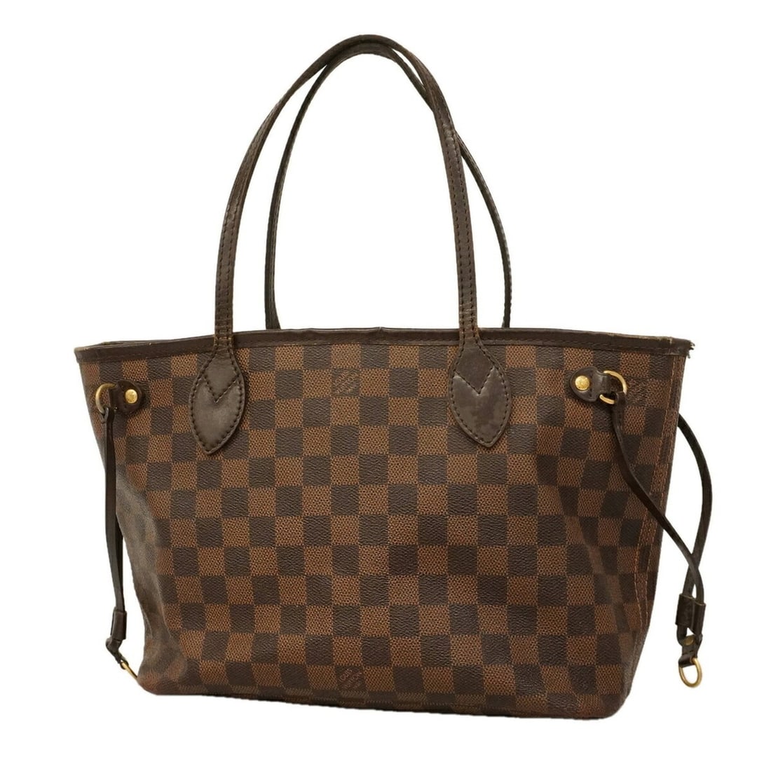 Louis Vuitton Damier Neverfull PM Tote Bag N51109 Ebene (Women's)