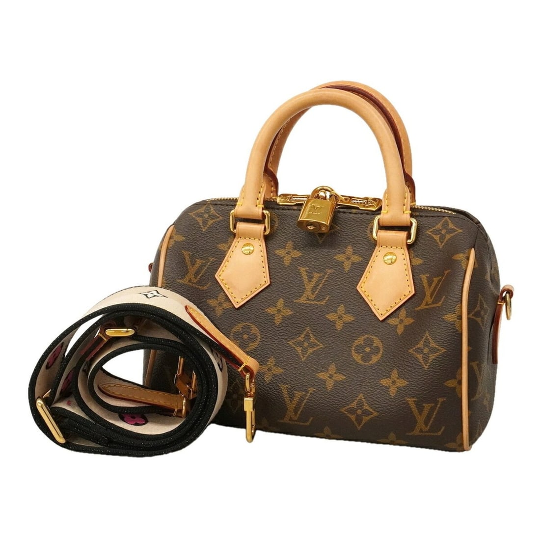 Louis Vuitton Monogram Speedy Bandoulière 20 Handbag M46234 Noir (Black) 2-way bag for women