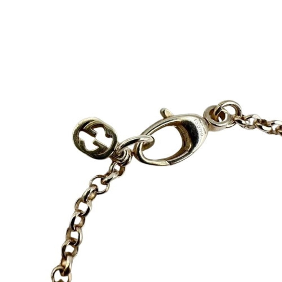 GUCCI bracelet, silver, interlocking - 2