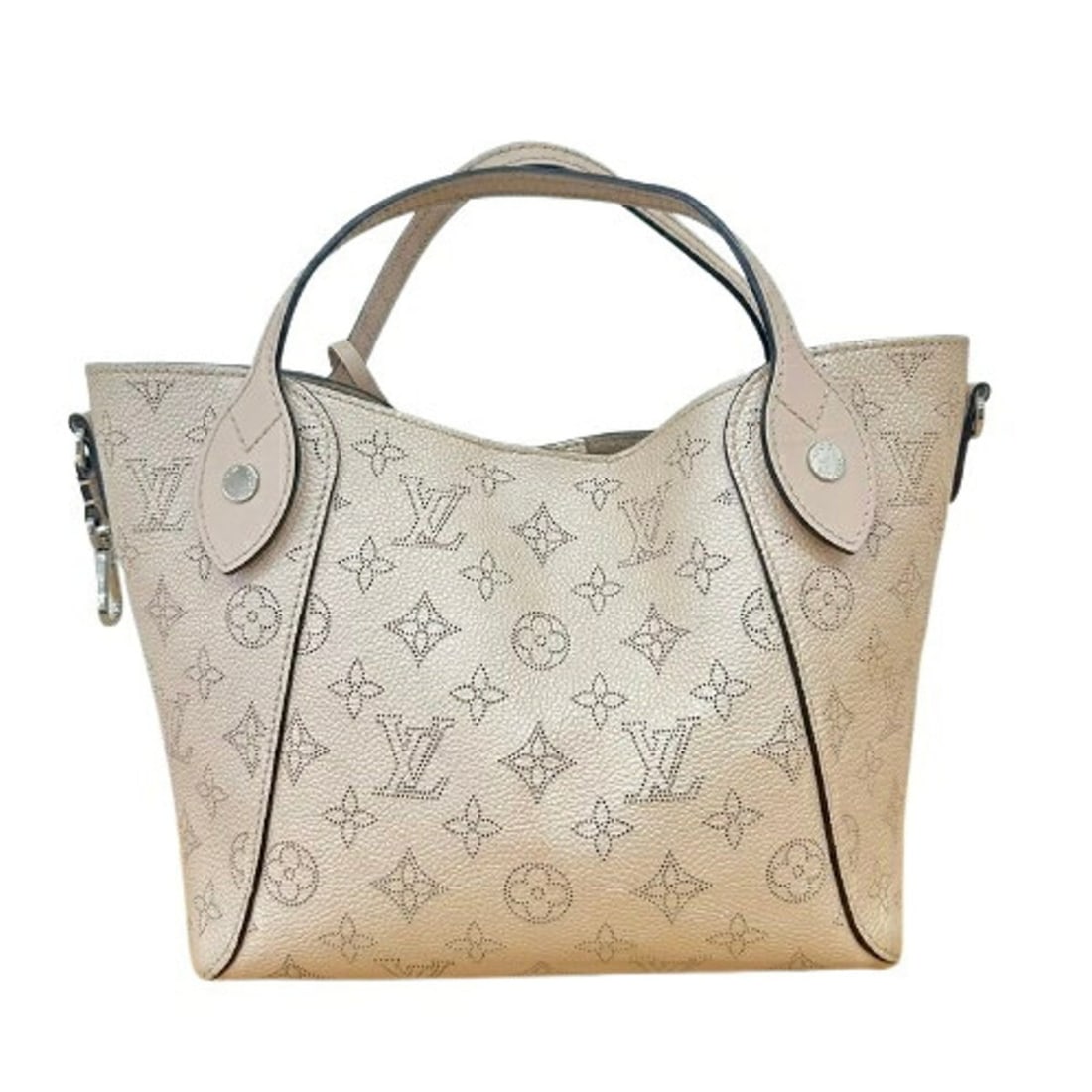 Louis Vuitton Monogram Mahina PM M58785 Shoulder Bag Handbag Leather Women's