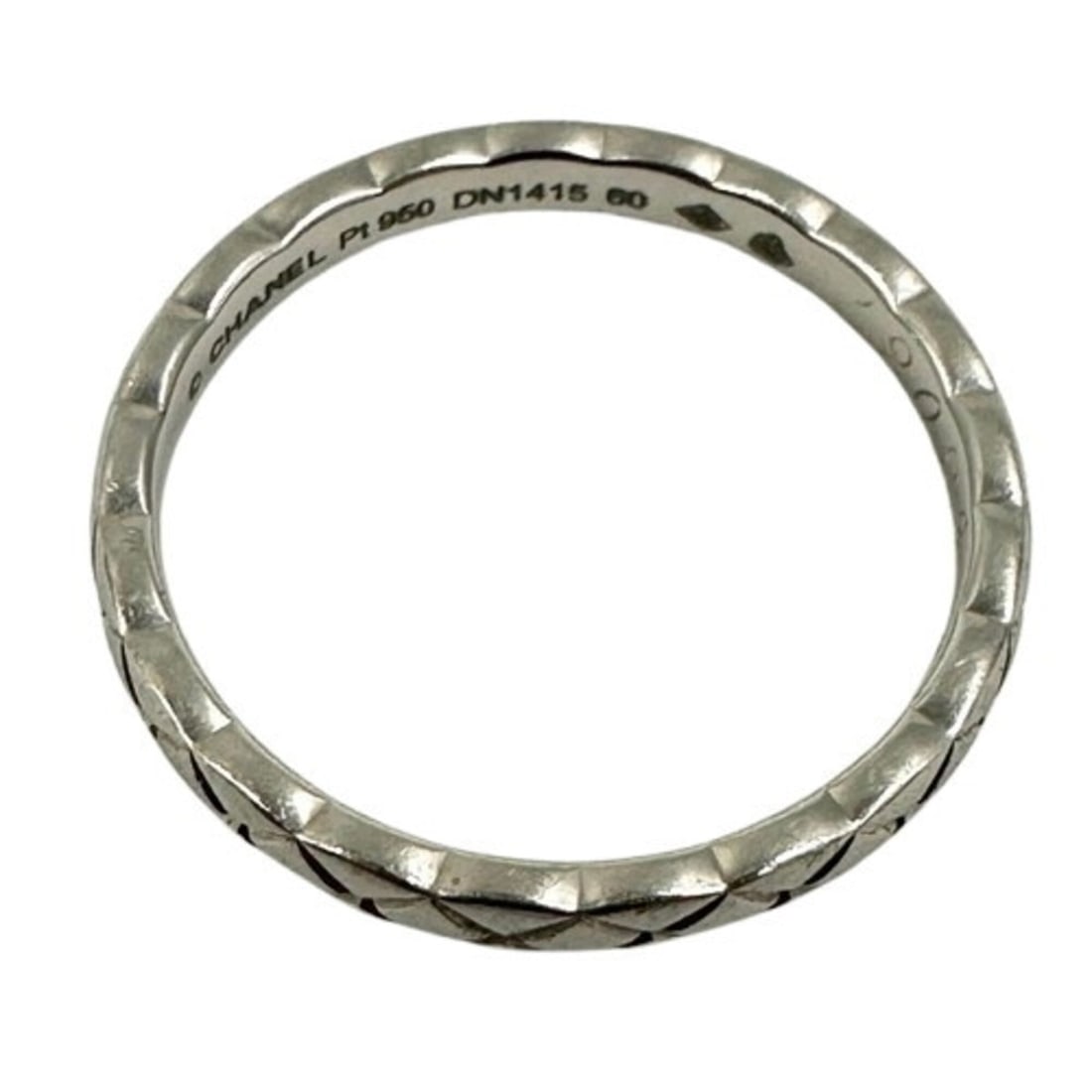 CHANEL Coco Crush Pt950 Ring, 5.04g, Initial - 4