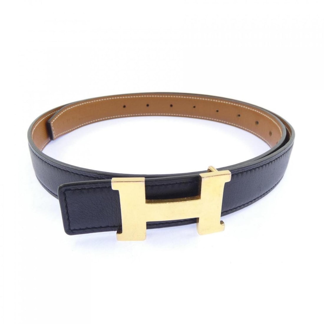 Hermes Mini Constance 24mm Reversible Belt: --- Catalog ---Category: SizeLength: 68cm - 87.5cm / 26.77'' - 34.44''Category: DesignType: Standard beltColor: Black, BrownGender: WomenCategory: GeneralBrand: Hermes--- Item List ---Section: Conditi