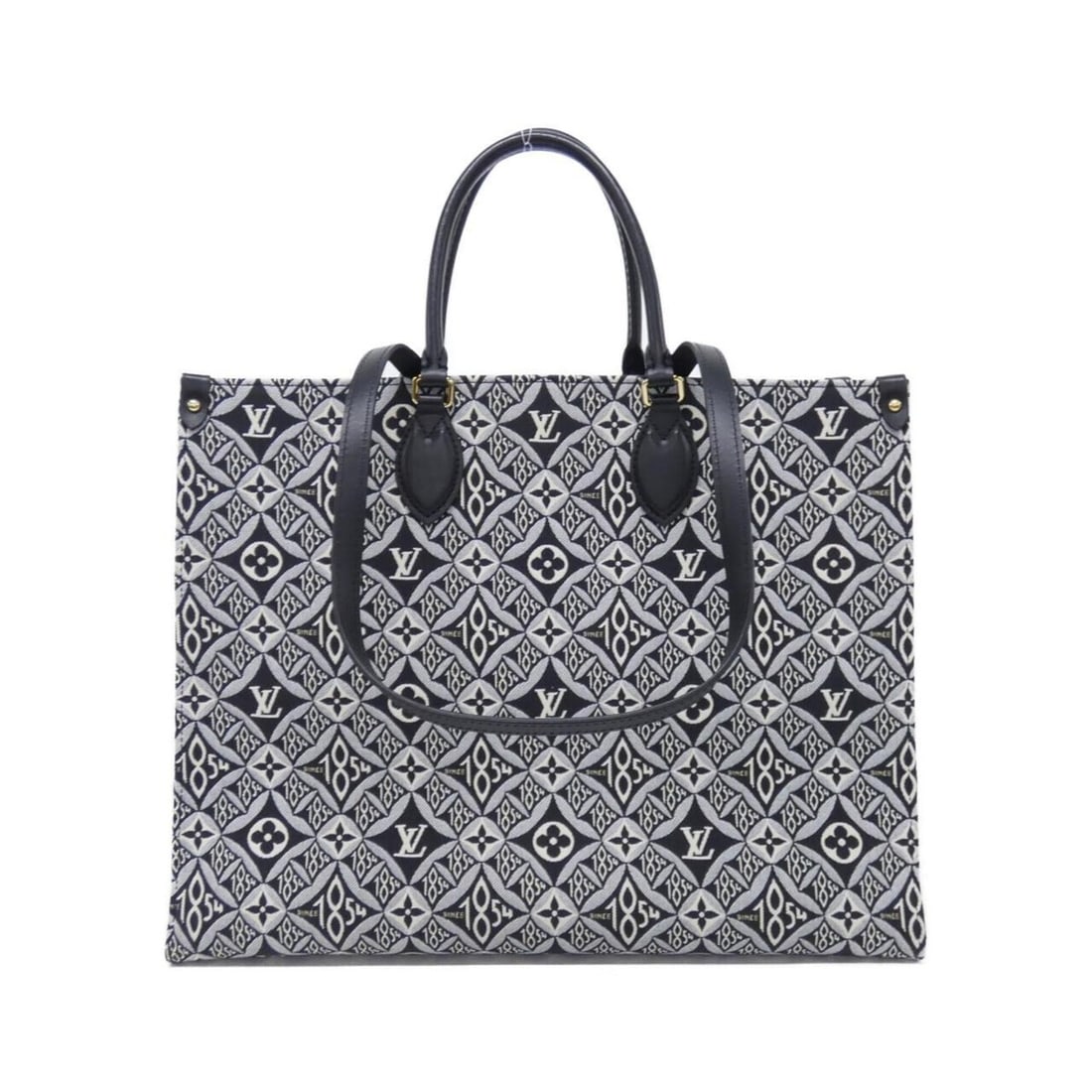 Louis Vuitton SINCE1854 OnTheGo GM M57207 Handbag: --- Catalog ---Category: SizeSize (HxWxD): 32cm x 41cm x 19cm / 12.59'' x 16.14'' x 7.48''Category: DesignType: HandbagColor: Gray, GrisGender: Women,MenMaterial: Jacquard Category: GeneralMPN: M57207
