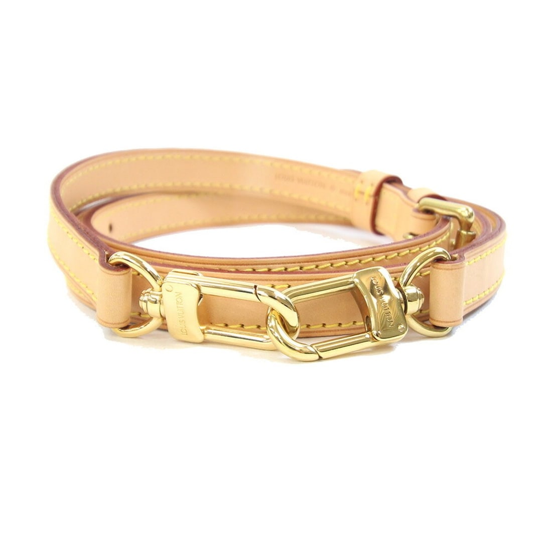 Louis Vuitton Monogram Shoulder Strap, Natural Leather Handbag, Women's.