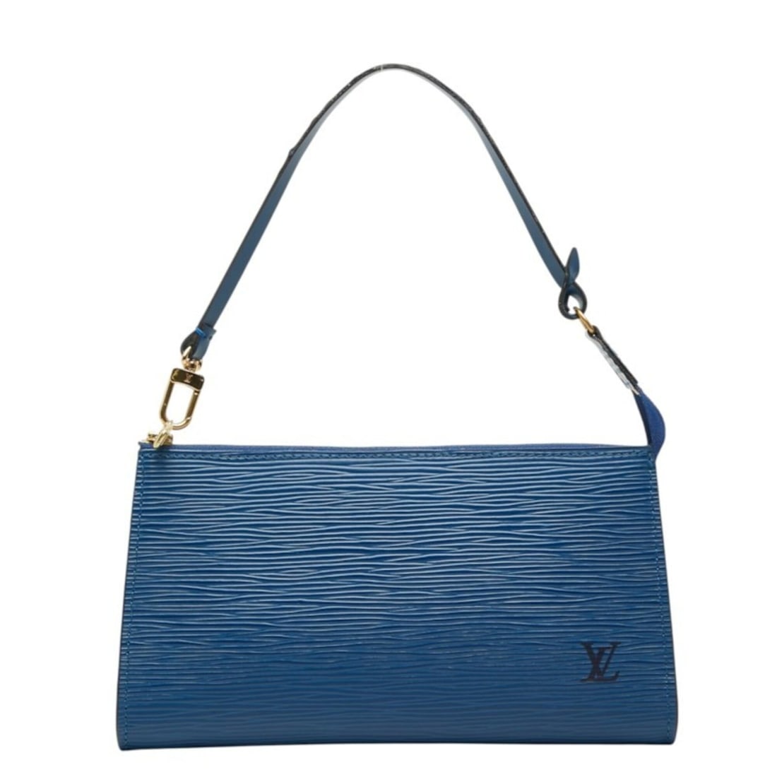 Louis Vuitton Epi Pochette Accessoires Handbag Accessory Pouch M52945 Toledo Blue Leather Women's: --- Catalog ---Category: SizeSize (HxWxD): 13.5cm x 21.5cm x 2.5cm / 5.31'' x 8.46'' x 0.98''Category: DesignType: Handbag, Pochette, PouchColor: Toledo blueGender: WomenMaterial: Leather Category: Ge