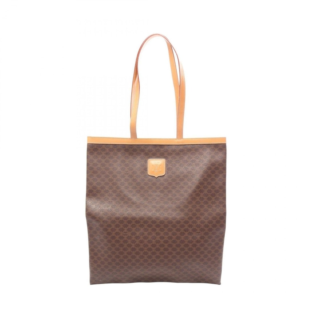 Celine Macadam Tote Bag Handbag, Coated Canvas Leather, Women's, Brown: --- Catalog ---Category: SizeSize (HxWxD): 39cm x 35cm x 1cm / 15.35'' x 13.77'' x 0.39''Category: DesignType: Handbag, Tote bagColor: BrownGender: WomenMaterial: Coated canvas , Leather Category: Gen