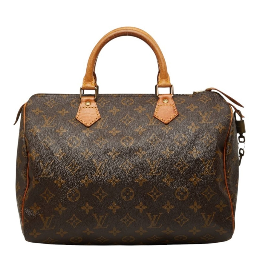 Louis Vuitton Monogram Speedy 30 Handbag Mini Boston Bag Travel M41526 Brown Leather Women's LOUIS: --- Catalog ---Category: SizeSize (HxWxD): 20cm x 30cm x 17cm / 7.87'' x 11.81'' x 6.69''Category: DesignType: Boston bag, HandbagColor: Brown, MonogramGender: WomenMaterial: Monogram Category: Genera