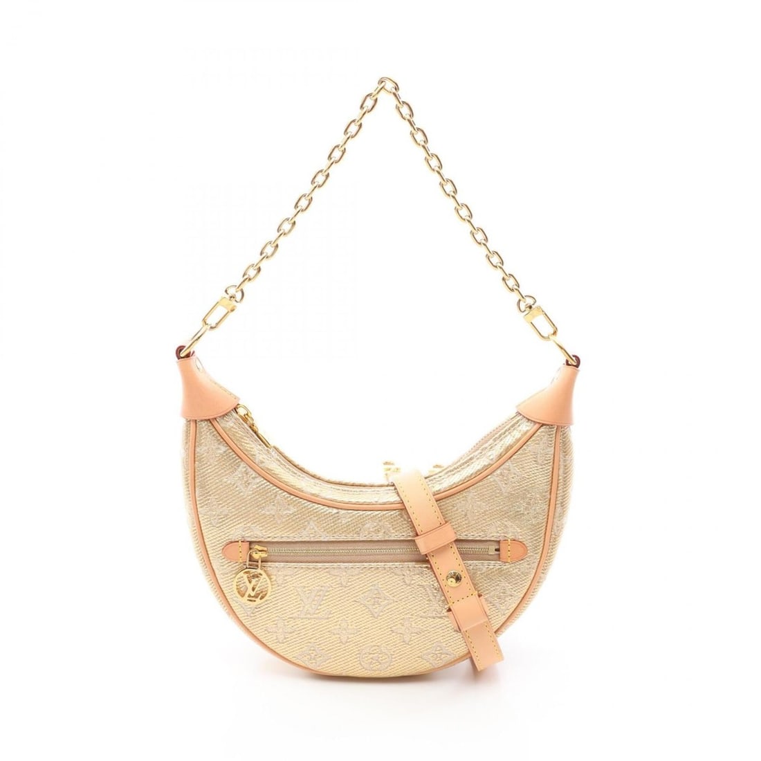 Louis Vuitton Loop Monogram Laminated Jacquard 2-Way Shoulder Bag/Handbag, Coated Canvas and