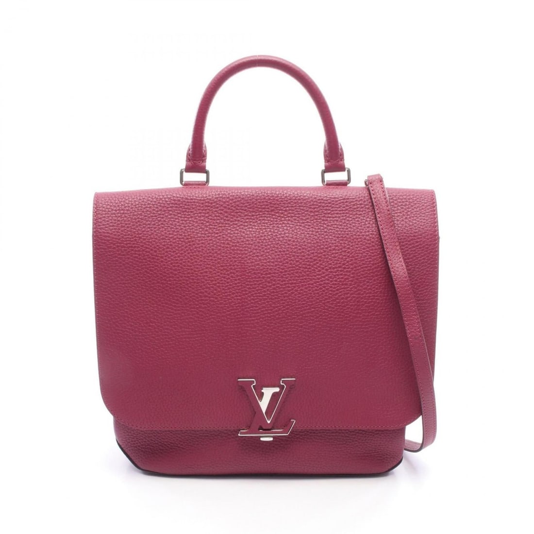 Louis Vuitton Volta Parnasséa 2-Way Handbag, Taurillon Leather, Women's, Pink, M50544