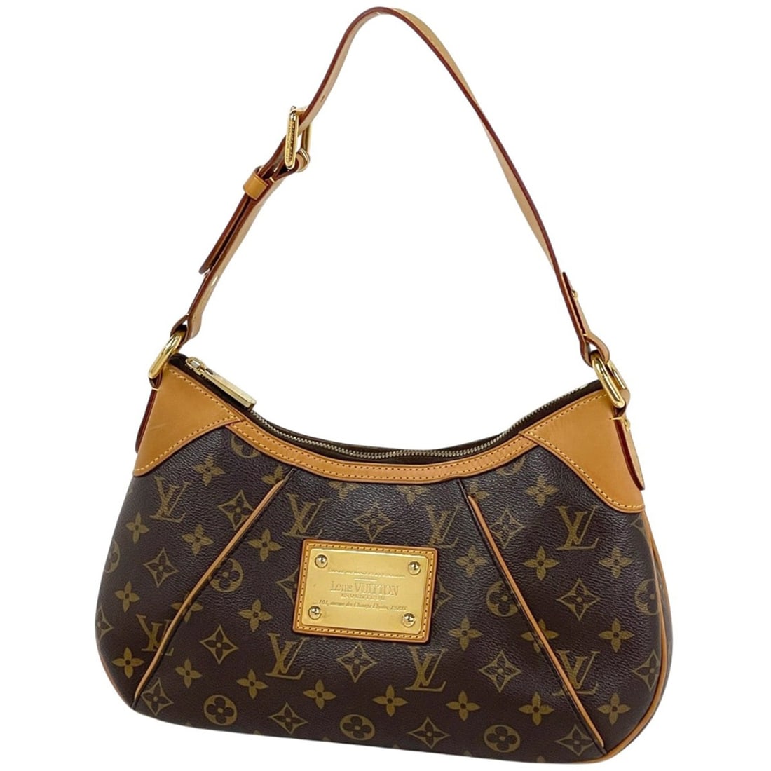 Louis Vuitton Thames PM Shoulder Bag, Monogram Brown, M56384, Women's: --- Catalog ---Category: SizeSize (HxWxD): 17cm x 30cm x 6cm / 6.69'' x 11.81'' x 2.36''Category: DesignType: Handbag, Shoulder bagColor: BrownGender: WomenMaterial: Monogram Category: GeneralLine: Mo