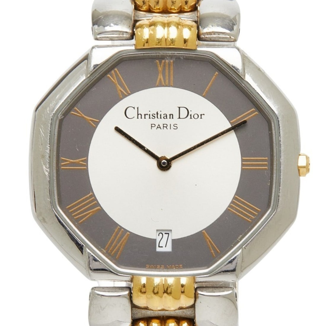 Dior Octagon Watch D45-204-1 Quartz Silver Dial Stainless Steel Men's: --- Catalog ---Category: SizeWrist Size: 18.5cm / 7.28''Case Diameter: 32mm / 1.26''Category: DesignType: WristwatchGender: MenMaterial (Band): Stainless steelMaterial (Case): Stainless steelCategory: