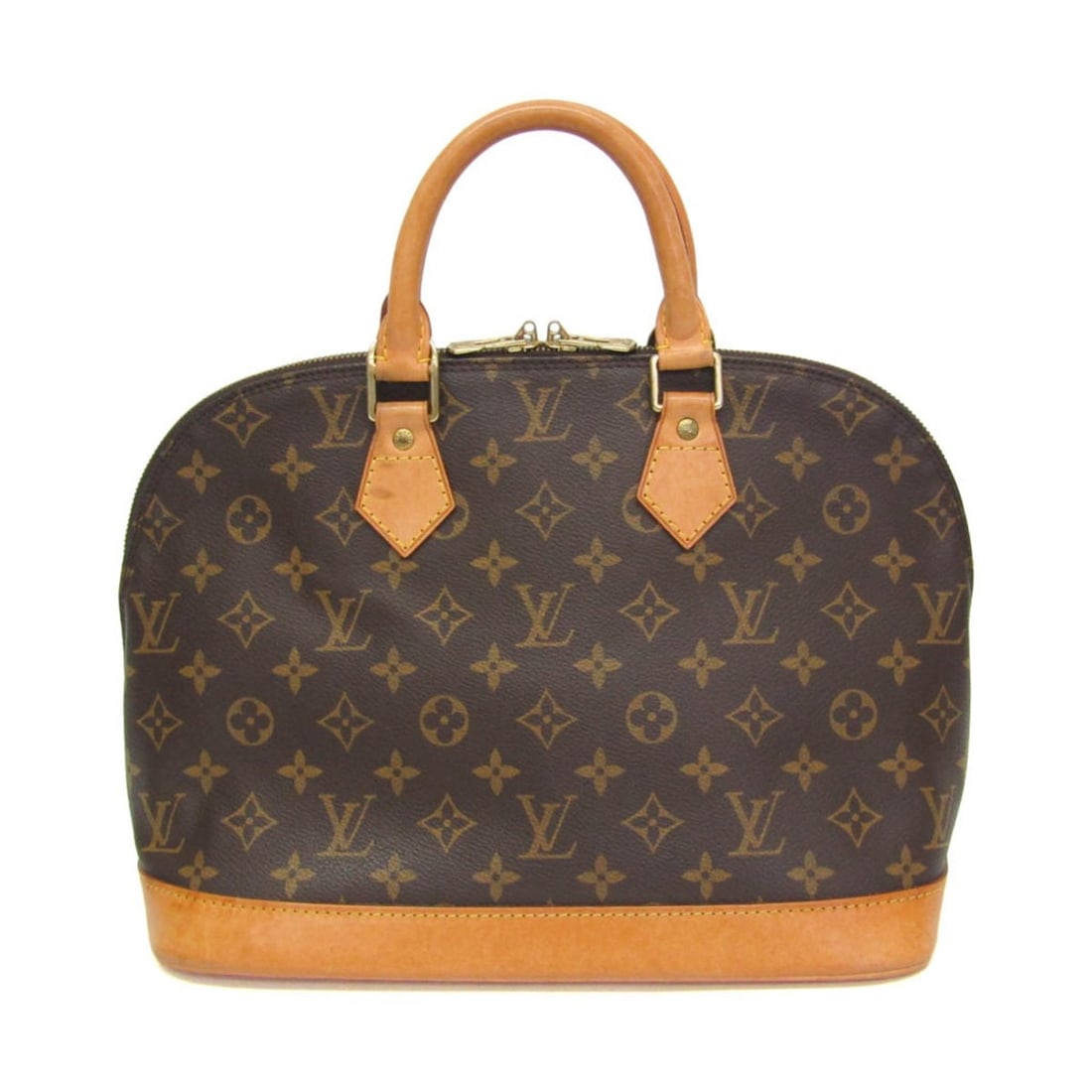 Louis Vuitton Monogram Alma M51130 Women's Handbag Brown: --- Catalog ---Category: SizeSize (HxWxD): 24cm x 32cm x 17cm / 9.44'' x 12.59'' x 6.69''Handle Length: 29cm / 11.41''Category: DesignType: HandbagColor: BrownGender: WomenClosure: ZipperMaterial: Mon