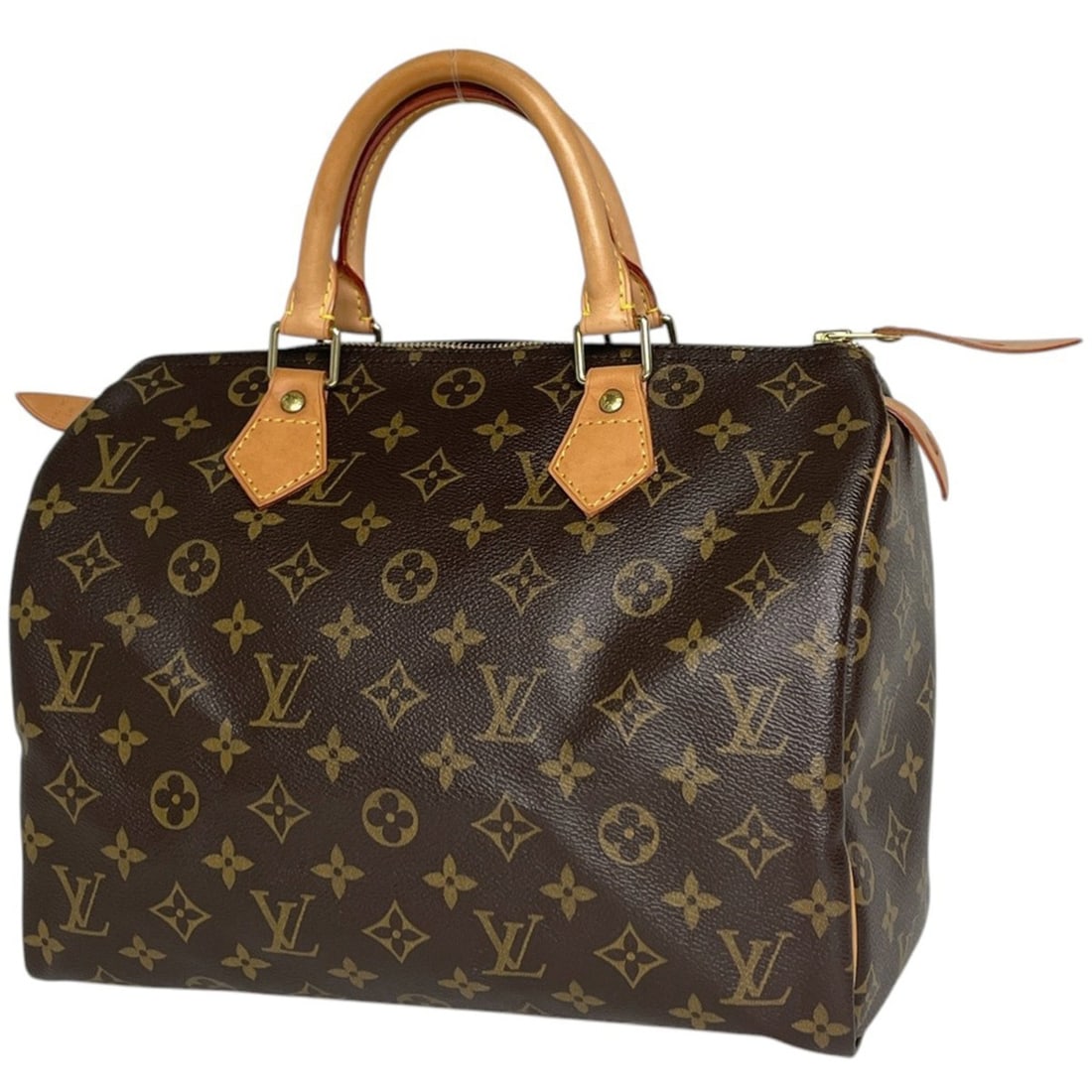 Louis Vuitton Speedy 30 Handbag Boston Bag Monogram Brown M41526 Women's